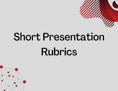 FRS Short Presentation Rubrics